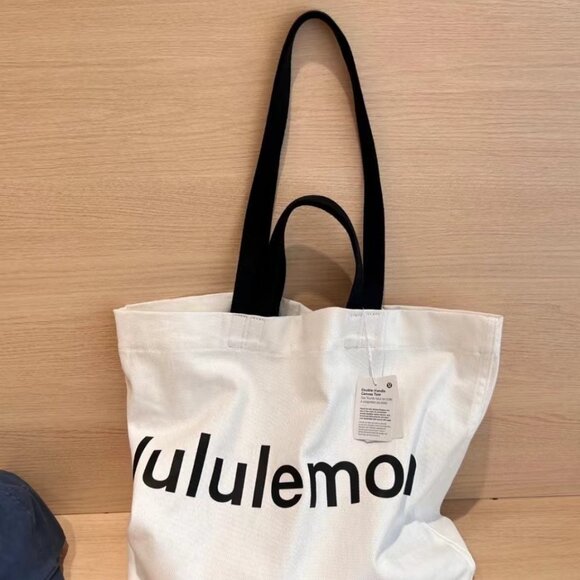 Lululemon Double-Handle Canvas Tote bag 17L - Picture 1 of 3